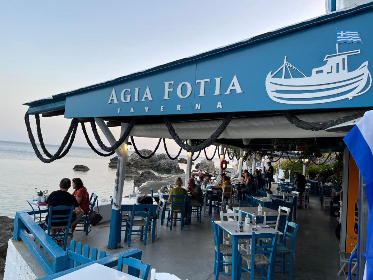 Agia Fotia Taverna Kerames Extérieur photo